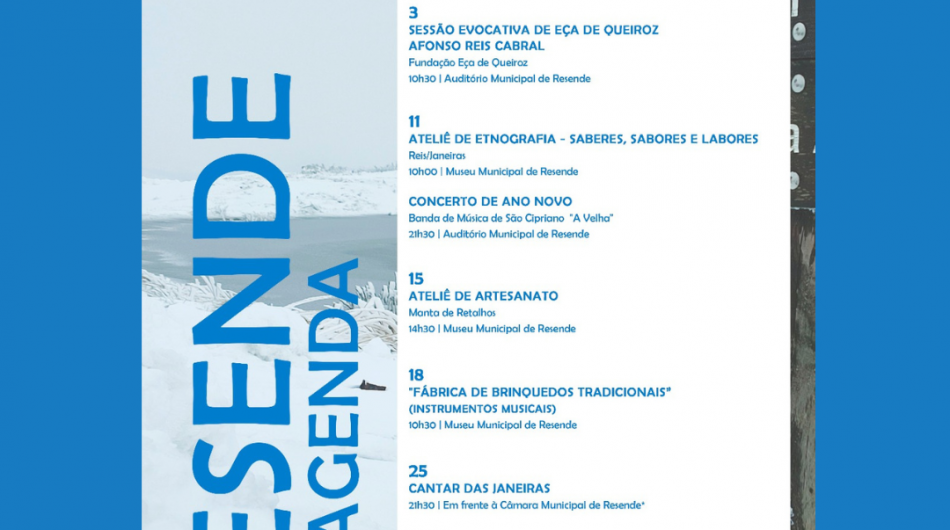 Resende em Agenda – Janeiro 2025