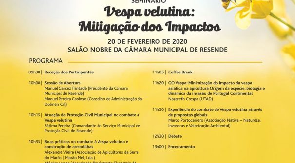 Seminário “Vespa velutina: mitigação dos impactos”