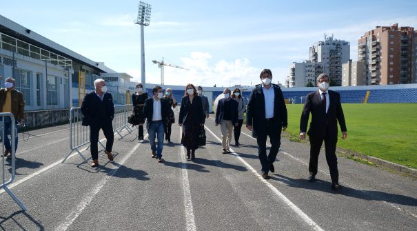 Presidente da Câmara visitou centro de rastreio da covid-19