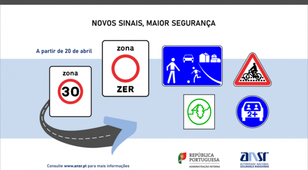 Informação Útil –  Novos sinais de trânsito