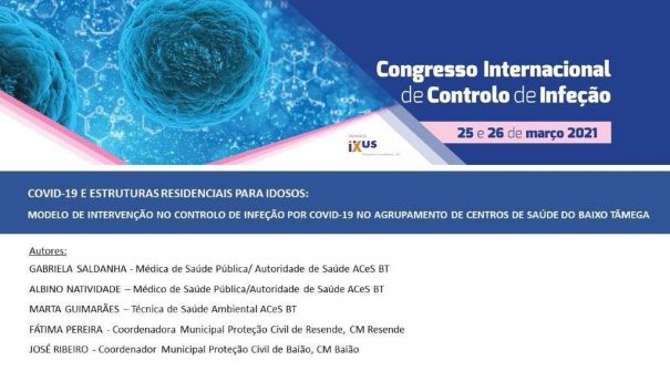 Município de Resende participou em Congresso Internacional de Controlo de Infeção