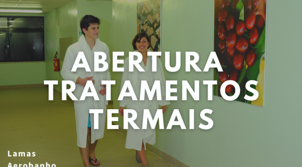 Reabertura tratamentos termais