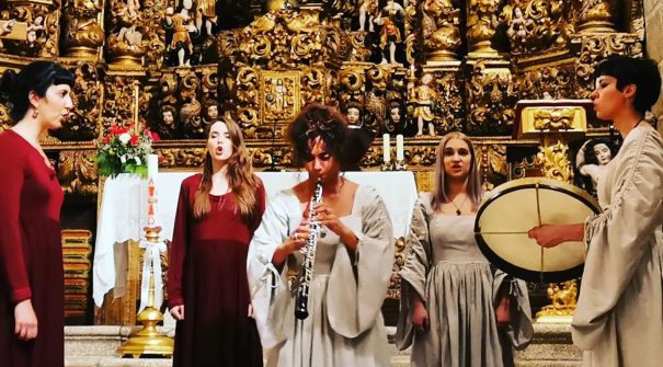 Igreja de São Martinho de Mouros foi palco de concerto de música medieval