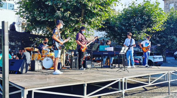 Largo do Município recebeu Audição de Final de Ano