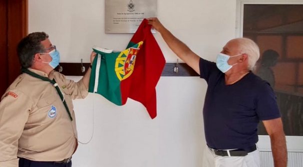 Presidente da Câmara Municipal inaugura obras de reabilitação da Sede dos Escuteiros de Resende