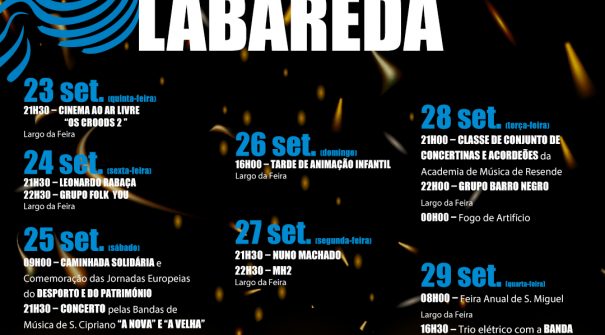 De 23 a 29 de setembro a Festa da Labareda regressa a Resende