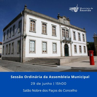 Sessão Ordinária da Assembleia Municipal | 29 de junho
