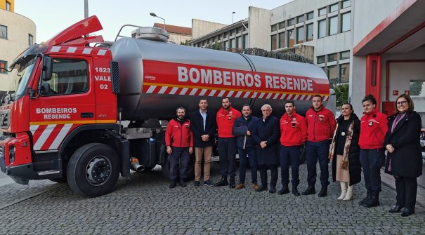 Município de Resende atribui 40 mil euros aos Bombeiros para aquisição de camião cisterna