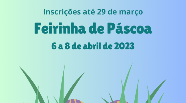 Feirinha de Páscoa | Inscrições até 29 de março