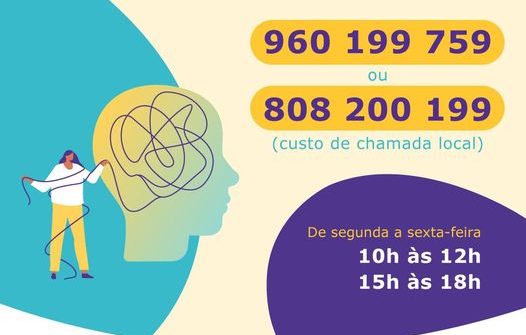 Linha de Apoio Psicológico para os cuidadores informais