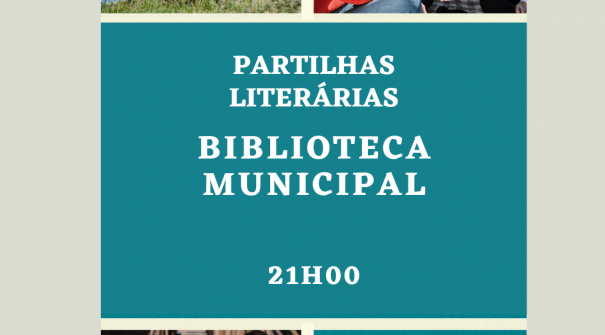 Partilhas Literárias | Alteração de Local