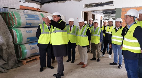 Presidente da CCDR NORTE visita obras das Termas de Caldas de Aregos