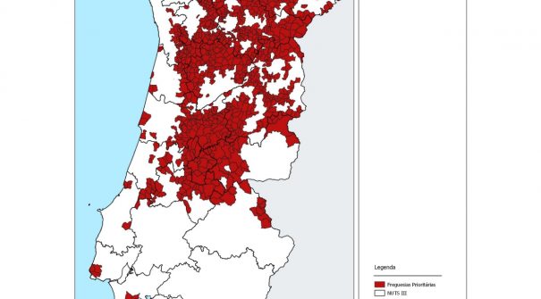 Freguesias prioritárias para efeitos de fiscalização da gestão de combustível em 2024