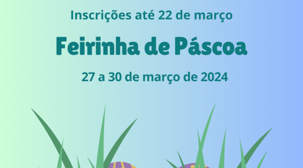 Feirinha de Páscoa 2024 | Inscrições