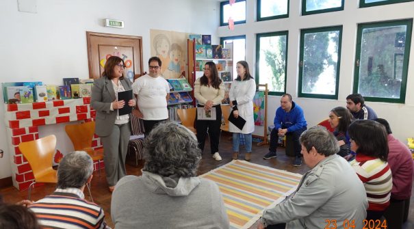 Comemoração do Dia Mundial do Livro na Biblioteca Municipal de Resende