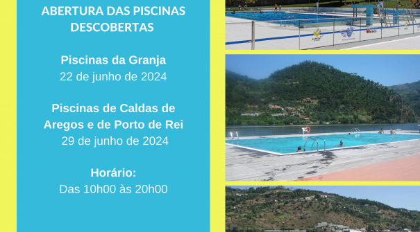 Abertura das Piscinas Municipais Descobertas