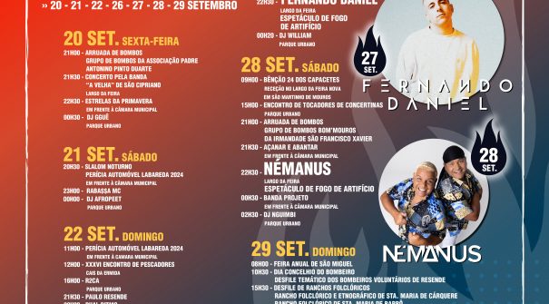 Festa da Labareda: Fernando Daniel e Némanus sobem ao palco principal