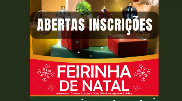 Inscrições Abertas para a Feirinha de Natal!