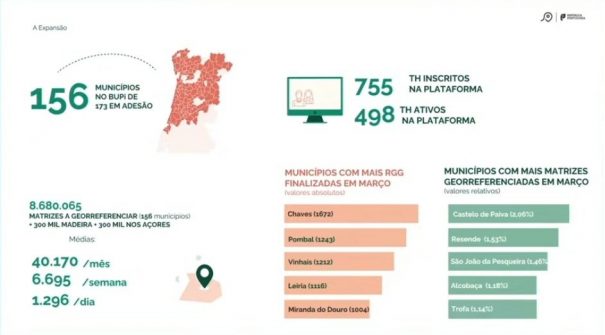 Resende é o 2.º Município com mais registos no BUPi em março
