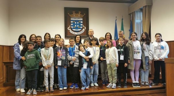 Grupo de Erasmus recebido nos Paços do Concelho