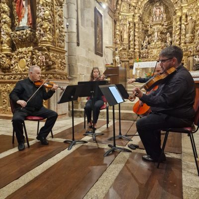 Igreja de São Martinho de Mouros foi palco de concerto de cordas