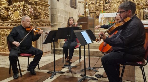 Igreja de São Martinho de Mouros foi palco de concerto de cordas