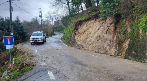 Rua do Areeiro (ligação entre Corvo e Palma) – Anreade reaberta ao trânsito
