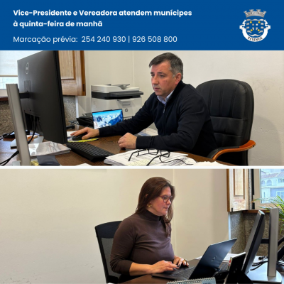 Vice-Presidente e Vereadora atendem munícipes à quinta-feira de manhã