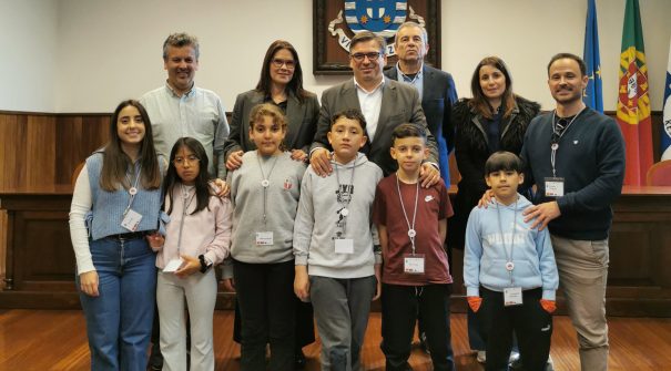 Comitiva do Erasmus+ de Múrcia recebida nos Paços do Concelho de Resende