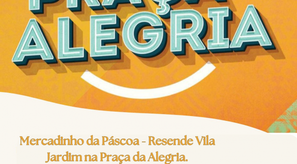 Mercadinho da Páscoa na Praça da Alegria