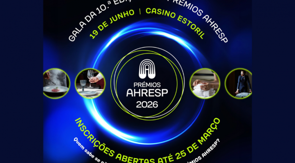 Prémios AHRESP 2026 | Candidaturas abertas até 25 de março