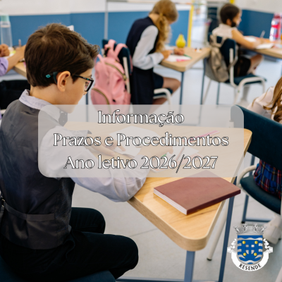 Município relembra prazos e procedimentos para o próximo ano letivo