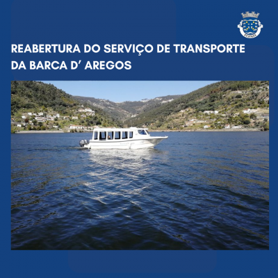 Barca d’Aregos retoma travessia