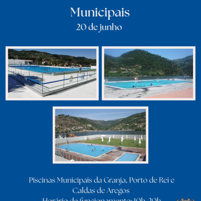 Abertura das Piscinas Municipais