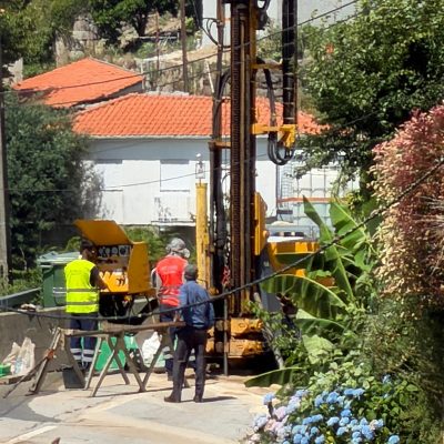 Início das obras de reposição na EN222 em São Martinho de Mouros