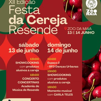XII Edição da Festa da Cereja de Resende – Zoo da Maia