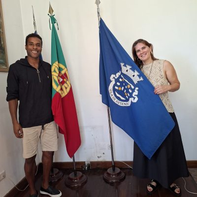 Nelson Évora visita Resende