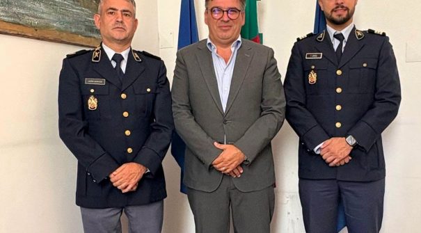Novo Comandante do Posto Territorial de Resende recebido pelo Presidente da Câmara Municipal
